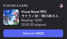 Voice channel presence with cover